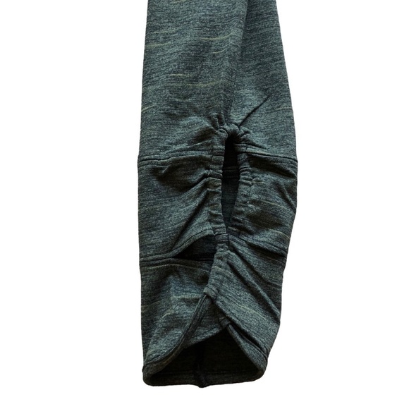 Free People Movement Green Heather Yoga Leggings Size Large - Picture 4 of 12